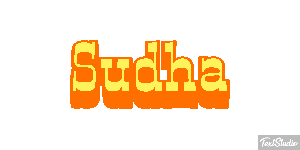 Sudha Efecto de texto