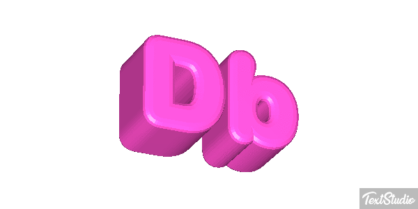 Db Tekst effect