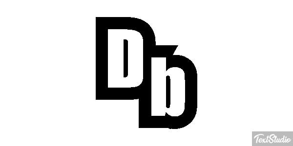 Db Tekst effect
