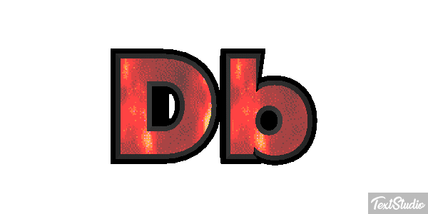 Db Tekst effect