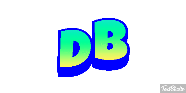 Db Tekst effect