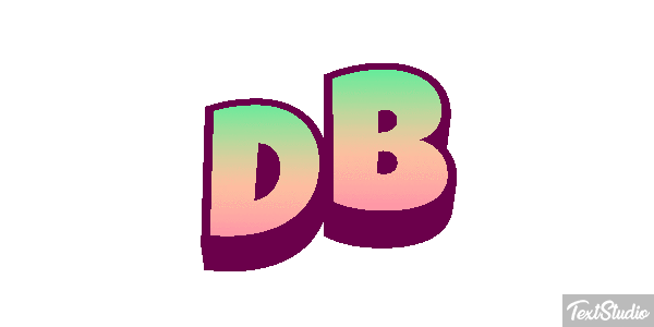 Db Tekst effect