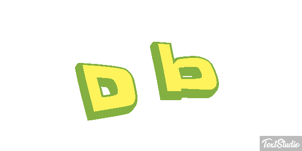 Db Tekst effect