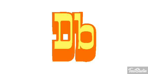 Db Tekst effect