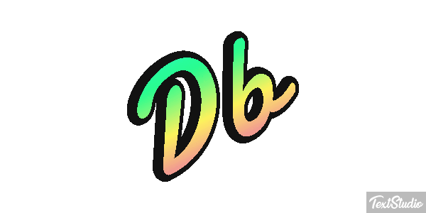 Db Tekst effect