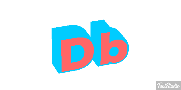 Db Tekst effect