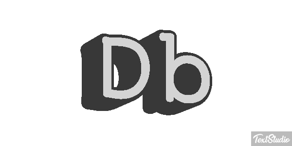Db Tekst effect