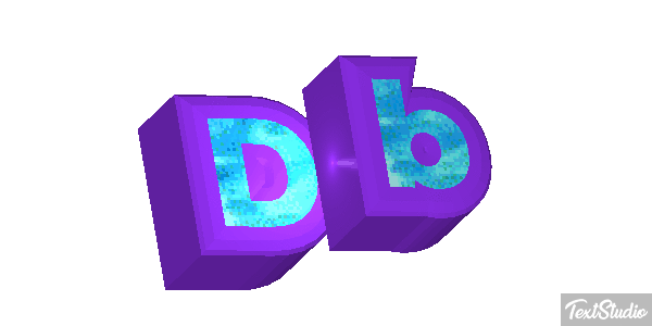 Db Tekst effect