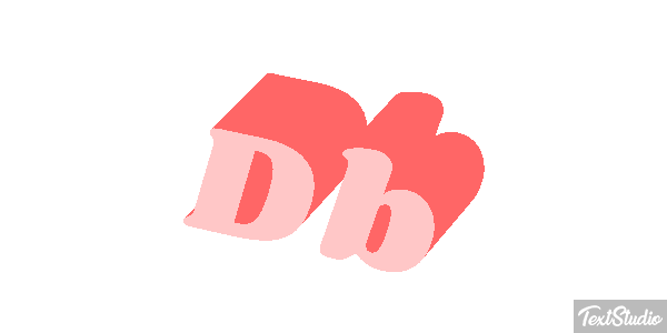 Db Tekst effect