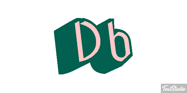 Db Tekst effect