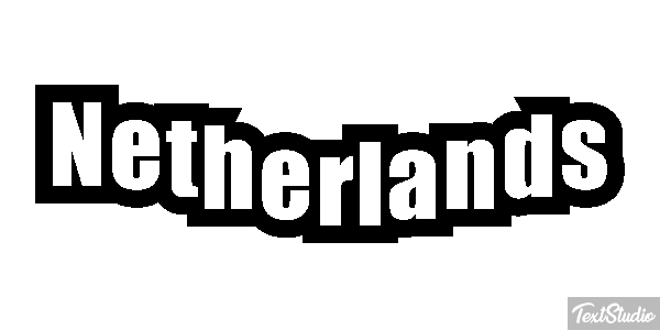 Netherlands Effetto testo
