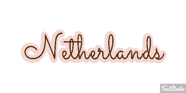 Netherlands Effetto testo