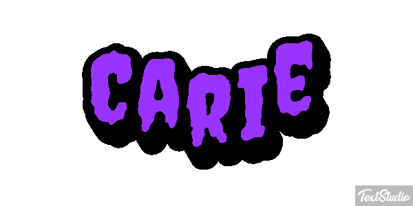 Carie Effetto testo