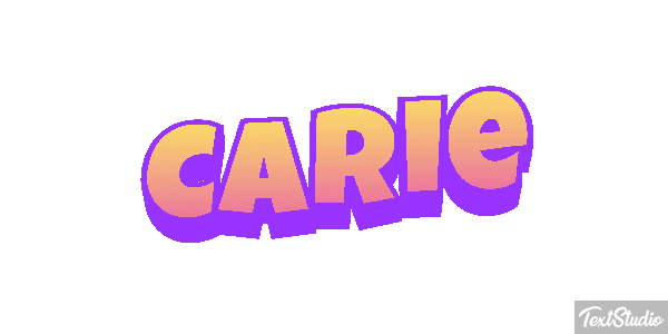 Carie Effetto testo