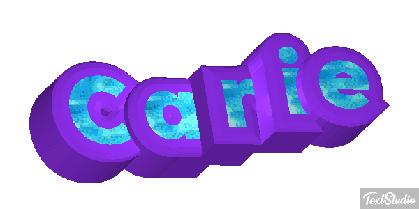 Carie Effetto testo
