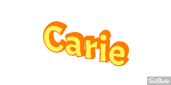 Carie Effetto testo