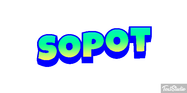 Sopot Texteffekt