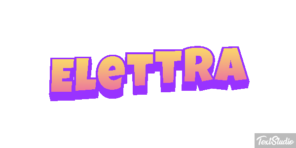 Elettra Effetto testo