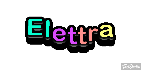 Elettra Effetto testo