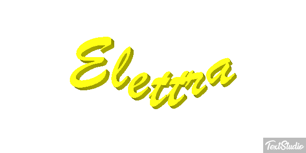 Elettra Effetto testo