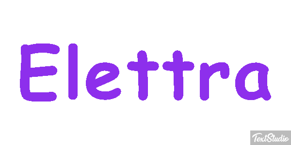 Elettra Effetto testo