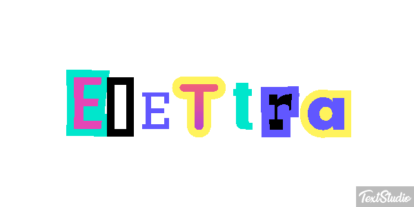 Elettra Effetto testo