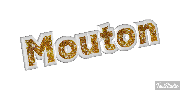 Mouton Effet de texte
