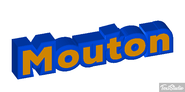 Mouton Effet de texte