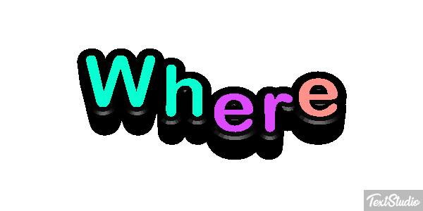 Where Metin efekti