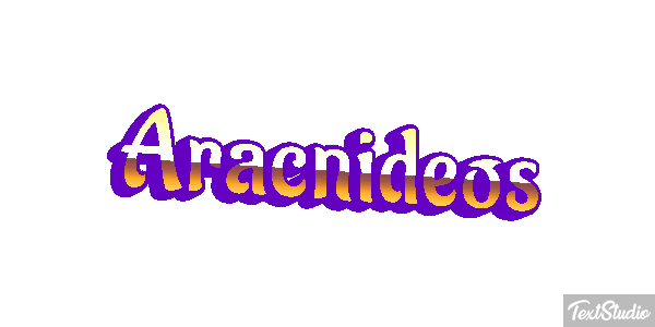Aracnídeos Efeito do texto
