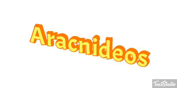 Aracnídeos Efeito do texto