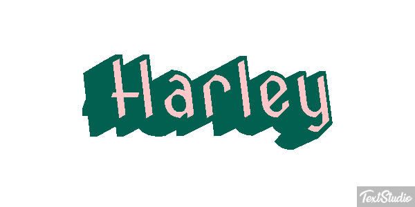 Harley Efekt tekstowy