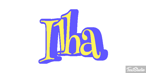 Ilha Efecto de texto