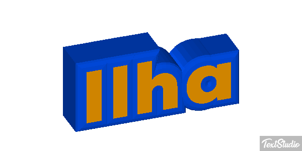 Ilha Efecto de texto