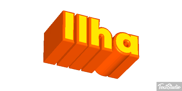 Ilha Efecto de texto