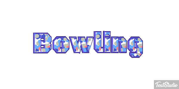 Bowling テキスト効果