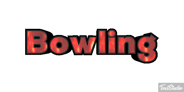 Bowling テキスト効果