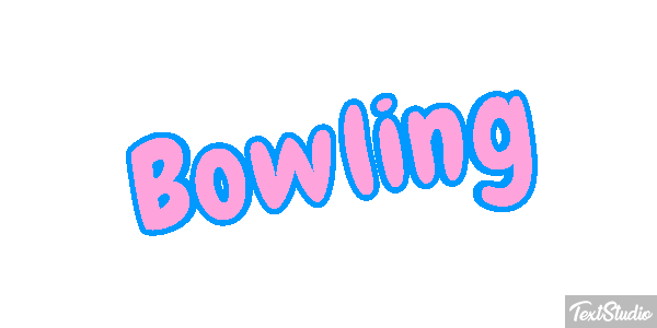 Bowling テキスト効果