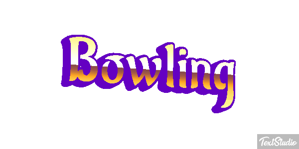 Bowling テキスト効果