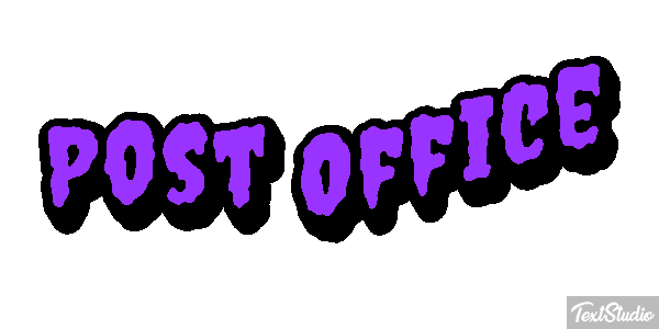 Post Office Text effect