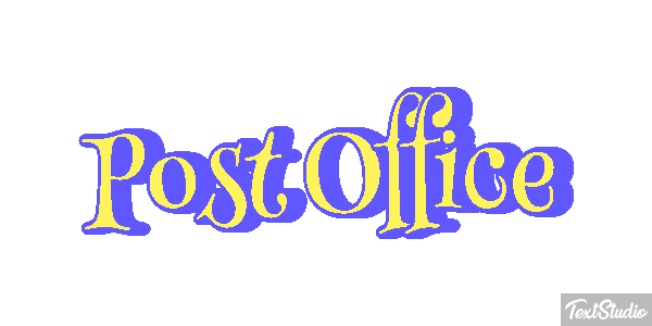 Post Office Text effect