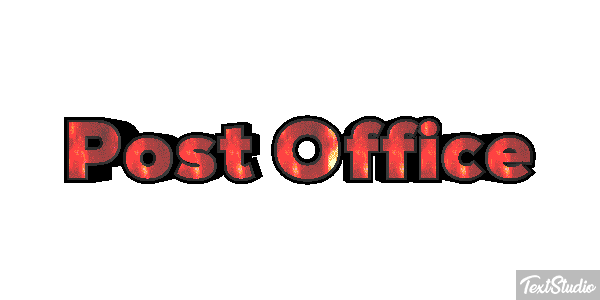 Post Office Text effect