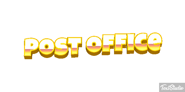 Post Office Text effect