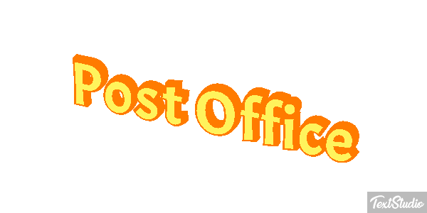 Post Office Text effect