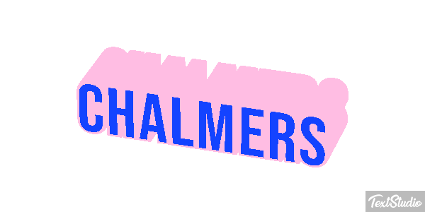 Chalmers Text effect