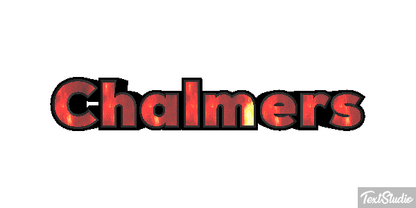 Chalmers Text effect