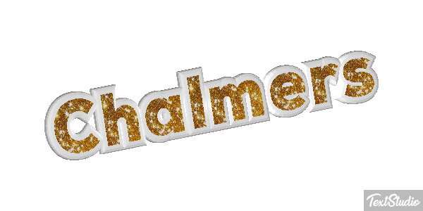 Chalmers Text effect