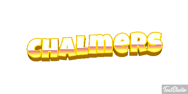 Chalmers Text effect
