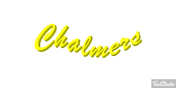 Chalmers Text effect