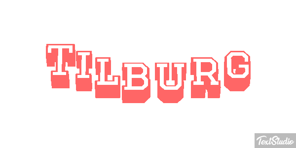 Tilburg Efecto de texto